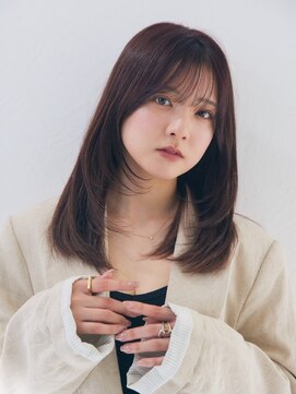 エトル バイ コムマティス 恵比寿駅前店(etre by comme Matisse) 小顔カット×透明感カラー[恵比寿駅/髪質改善/オリーブグレー]