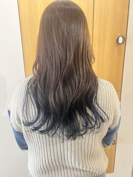 パラゴ(PARAGO.) 裾カラー×ブルー☆