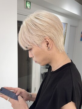 メンズペレ 渋谷(MEN'S PELE) MEN’S HAIR/ブルーブラック/フェザーパーマ/渋谷