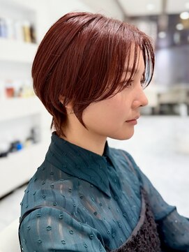 レ セゾン(Les Saisons) 似合わせカット20代30代40代50代丸みショートくびれショートボブ