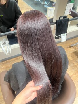 ヒップスアイズ(Hip's eyes) ダブルカラーのラベンダーグレージュ☆ヒップス大宮　北島奈那子