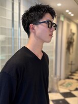 ラパンセヴェールメンズ 栄(LA PENSEE VERT MEN'S)&nbsp;【MOTOKI】タイトなスパイキーショート