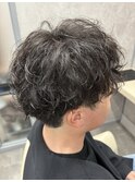 マッシュ/シャドウパーマ