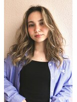 ブゾン(buZon)&nbsp;【buZon ブゾン】ハイトーンウェーブヘア