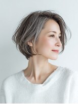 ビフィーノ リルネ(Bifino Rilune)&nbsp;40代50代60代　白髪ぼかし丸みショート