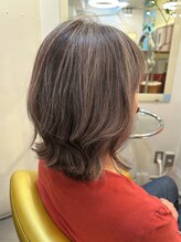 アンブロシア(ambrosia)&nbsp;白髪ぼかしブリーチなしグラデーションカラーハイライトカラー