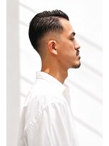 ヒロギンザ 難波店(HIRO GINZA) サイドパートスキンフェード
