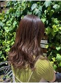 柔らかブラウンヘアー