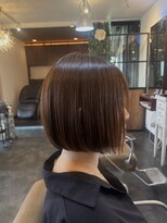 ファインヘアー(Fine Hair) 前下がりボブ