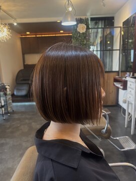 ファインヘアー(Fine Hair) 前下がりボブ