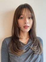 ブラウヘアアンドケア(care) お洒落ロングレイヤー