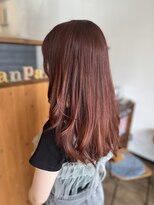 ファンパレッタ(fan paleta) ピンクベージュ/ピンクブラウン/ブリーチなし/レイヤー/髪質改善