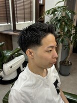 オールマンバーバーショップ 流山おおたかの森(Allman Barbershop)&nbsp;リバースセンターパート/ニュアンスパーマ/流山おおたかの森