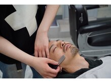 クロム トウキョウ アルト 神保町店(CHROM TOKYO ALT)の雰囲気(バーバーサロンのシェービング◎神保町駅/MENS/mens/men's/MENS)