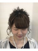 華やかヘアセット【長岡】