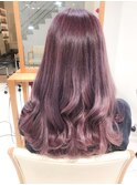 似合わせカットボブディ☆ラベンダーバイオレットピンクカラー
