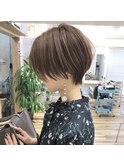 Coast.ラインショート×小顔×ハンサムショート