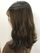 ヘアーアンドメイク ルシア 梅田茶屋町店(hair and make lucia) ふんわり可愛いオリーブベージュ