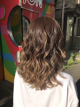 ヴィジョン(VISION) アッシュミルクティー☆グラデーションカラー