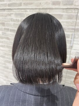 アッシュ 高円寺店(Ash) プレミアム縮毛矯正×ボブ