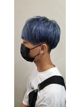 ヘアーアンドネイル ルシア(Hair&Nail Lucia) マッシュのメンズカット