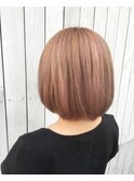 ナチュラルボブ【透明感ブラウンベージュ】