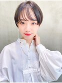 リベルテ銀座 20代 ハンサムショート×シースルーバング