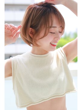エステージ 鳳店(S-TAGE) ナチュラルショートボブ