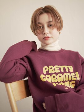 ジュール 池袋(Joule) ミディアムヘア/ショコラベージュ/ボブルフ/池袋