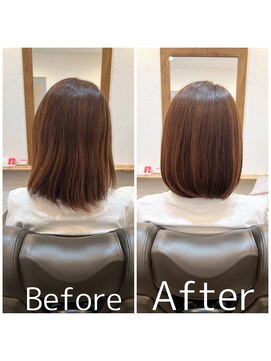 アトリエリコ(atelier RICO) カットカラー髪質改善トリートメント