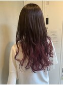 バイオレットグラデーション
