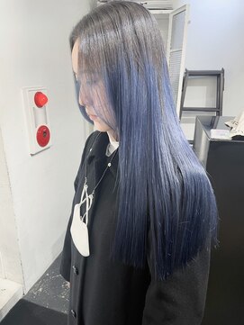 ココ 原宿(KOKO) #大人ガーリー#ダークアッシュ#ミディアムレイヤーカット