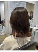 大人可愛い/小顔カット/ミディアムパーマ