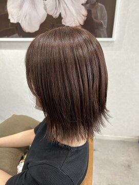 テラスヘア 新潟駅南(TERRACE hair) 【イルミナカラー】透明感たっぷりサンドベージュ