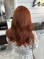 ブレス 小阪店(brace) ☆ブリーチなしオレンジカラー☆