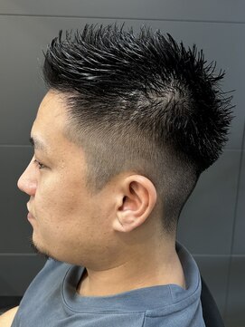 ニアウ 伊勢崎連取店(Niau) メンズマッシュパーマツイストスパイラルパーマ波巻きパーマ