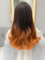 フィゼル 南堀江店(fizelle)&nbsp;オレンジグラデーション