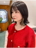 ミディボブ×イヤリングカラー【ATENA中嶋】