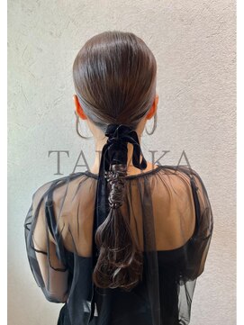 シャルムバイケンジ(Charm.by KENJE) 【ローポニー】編みおろし/結婚式/二次会/同窓会/銀座