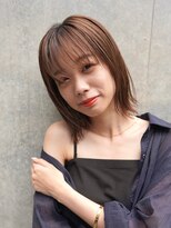 ニコ トウキョウ 渋谷(nico TOKYO)&nbsp;ミディアムレイヤーカットボブウルフ/10代20代/インナーカラー