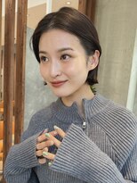 ビュートリアム 南青山(BEAUTRIUM)&nbsp;ショートボブ ミニボブ 顔周りレイヤー 髪質改善 表参道30代40代