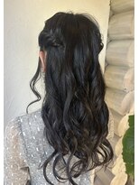 クレエ ヘアー デザイン(creer hair design)&nbsp;ツインアレンジ/お呼ばれ/結婚式