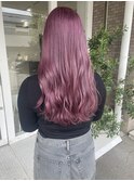 ピンクラベンダー/艶髪ハイトーン @seiji_1027_