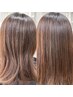 【堺で叶う乾かすだけで美艶髪♪】髪質改善ストレート＋カット＋TR