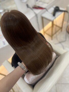 シャルム バイ アローズ 久留米店(CHARM BY AROSE) オリーブグレージュカラー/透明感カラー/Jeweltreatment