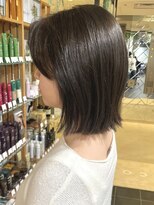 ぱつっとボブ 8トーン olive greige