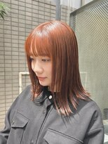 オルロバイイザ(ORLO by IZA)&nbsp;○メルティーカラーフェミニンロング似合わせカットミディアム