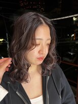 キャンバスアニュー 川崎(canvas anew.) ロング ざくざくレイヤー レイヤーカット/川崎