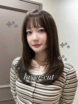 アン アミゥ(Un amiw.) 【Un amiw.】milk tea【北上/髪質改善/艶髪/縮毛矯正】