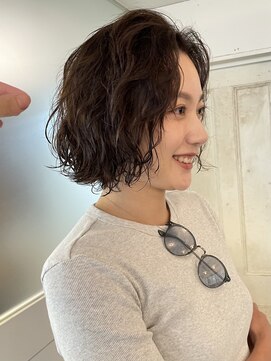 トリコ アヴェダ ららテラス北綾瀬(tricot AVEDA) パーマボブ/ボブパーマ#ショートボブ/ニュアンスパーマ/北綾瀬
